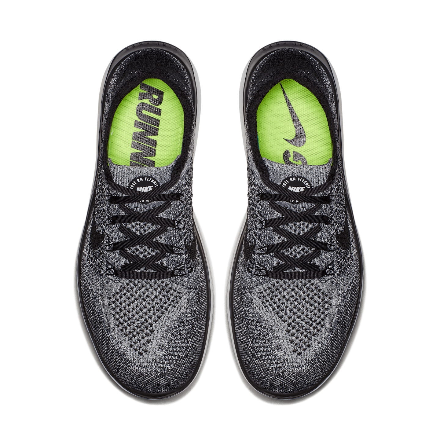 Мужские кроссовки Nike Free Run Flyknit 2018 Men's Road Running Shoes — фото 4