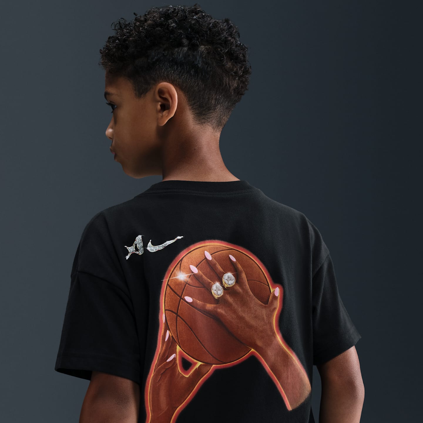 Nike A' One Big Kids' Dri-FIT T-Shirt — фото 2