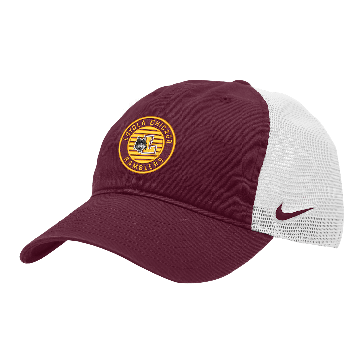 Loyola Chicago Heritage86 Nike College Trucker Hat — фото 1