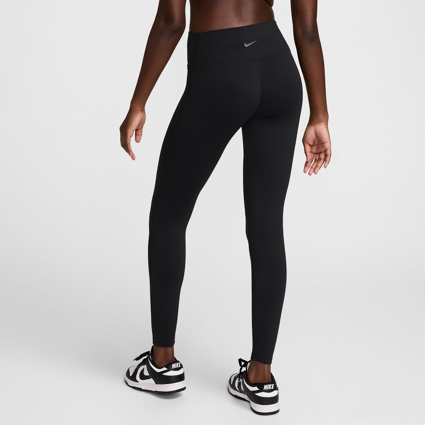 Женские леггинсы Nike One Seamless Front Women's High-Waisted Full-Length Leggings — фото 2