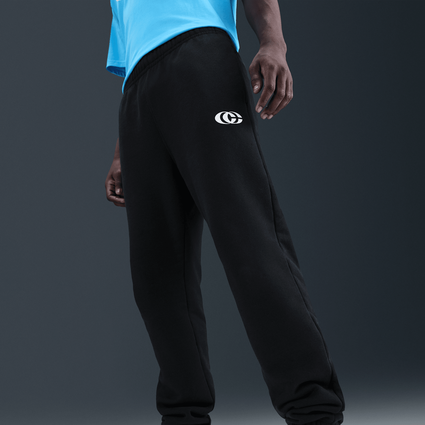 Мужские брюки Nike Caitlin Clark Nike Fleece Cuffed Basketball Pants — фото 2