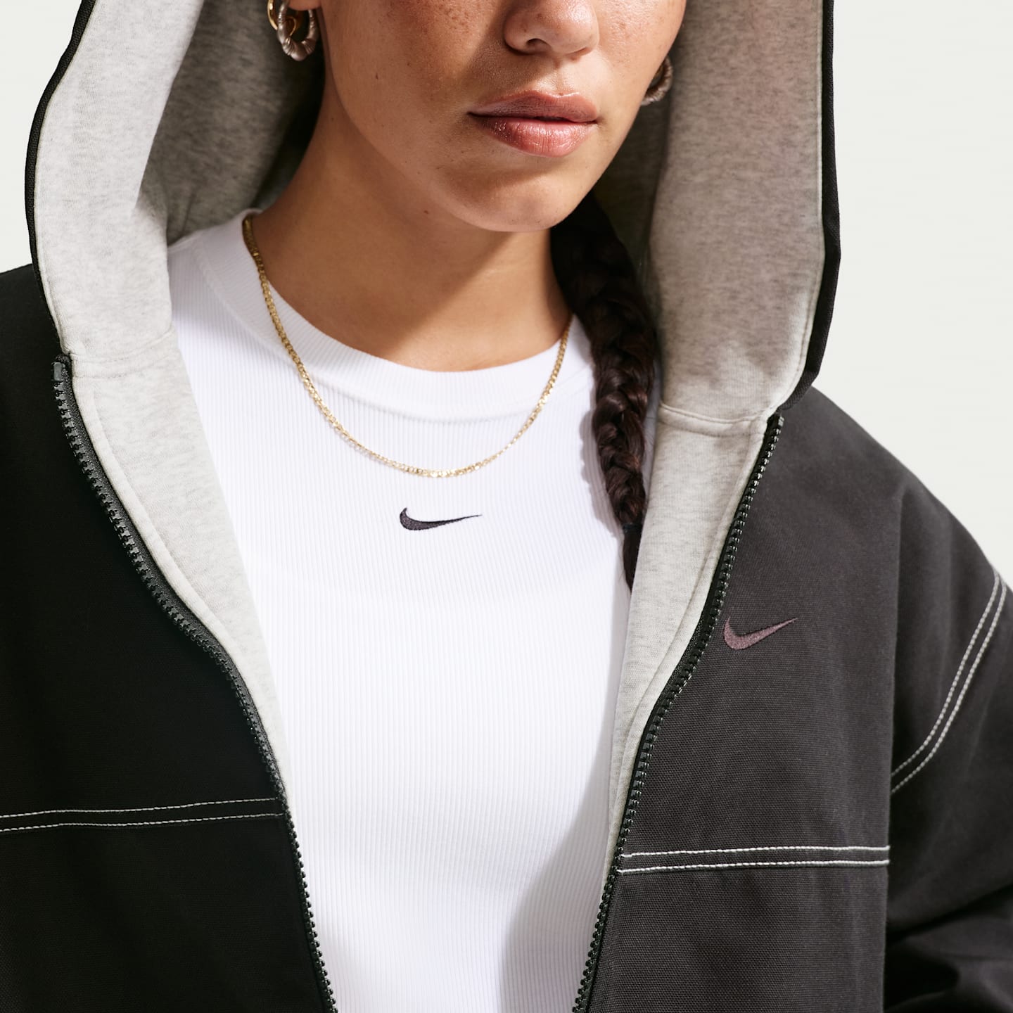 Женские куртки Nike Sportswear Women's Oversized Workwear Jacket — фото 3