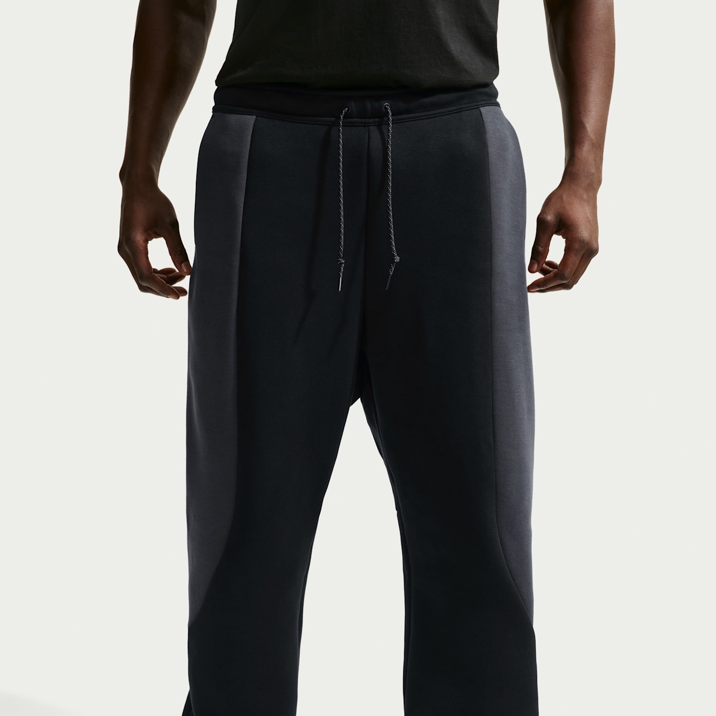 Мужские брюки Nike Tech Men's Color-Block Open-Hem Fleece Pants — фото 8