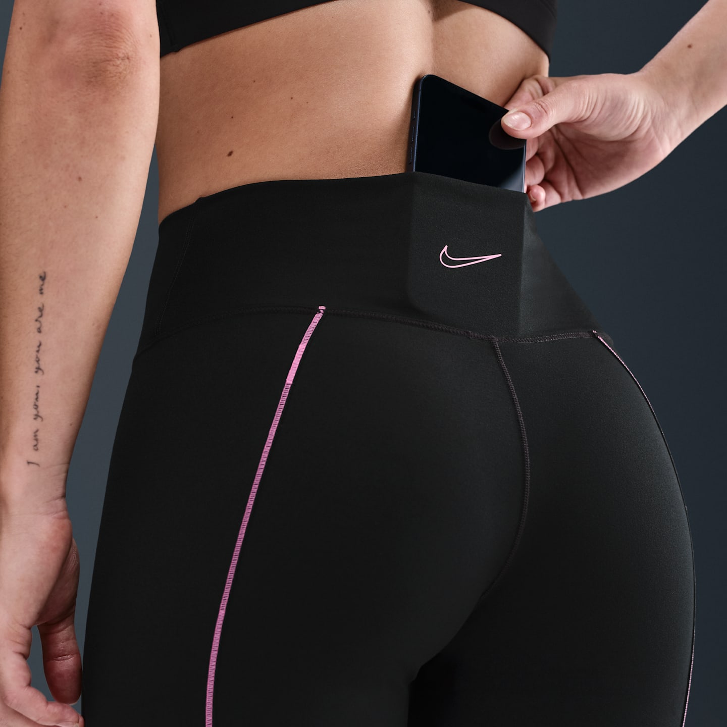 Женские леггинсы Nike One Women's High-Waisted Full-Length Leggings — фото 6