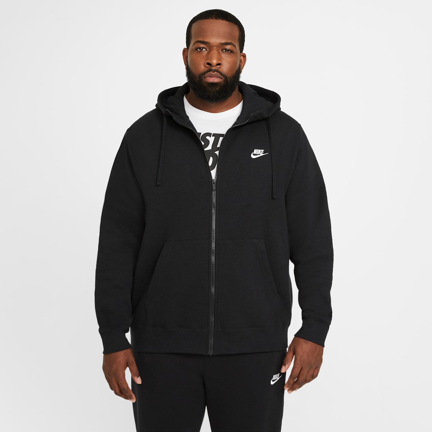 Мужские худи Nike Sportswear Club Fleece Men's Full-Zip — фото 7