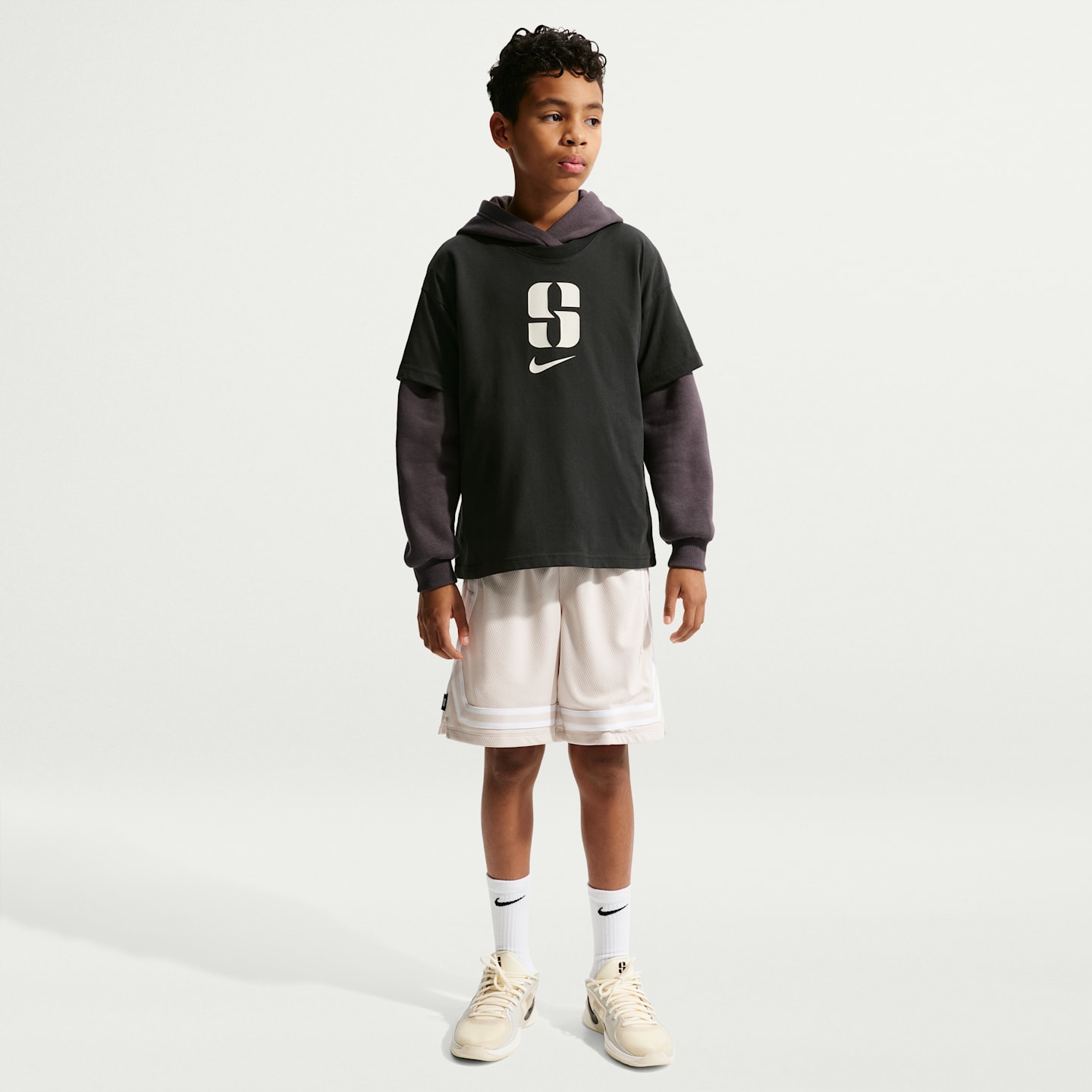 Детские футболки Nike Sabrina Kids' Dri-FIT Max90 T-Shirt — фото 7