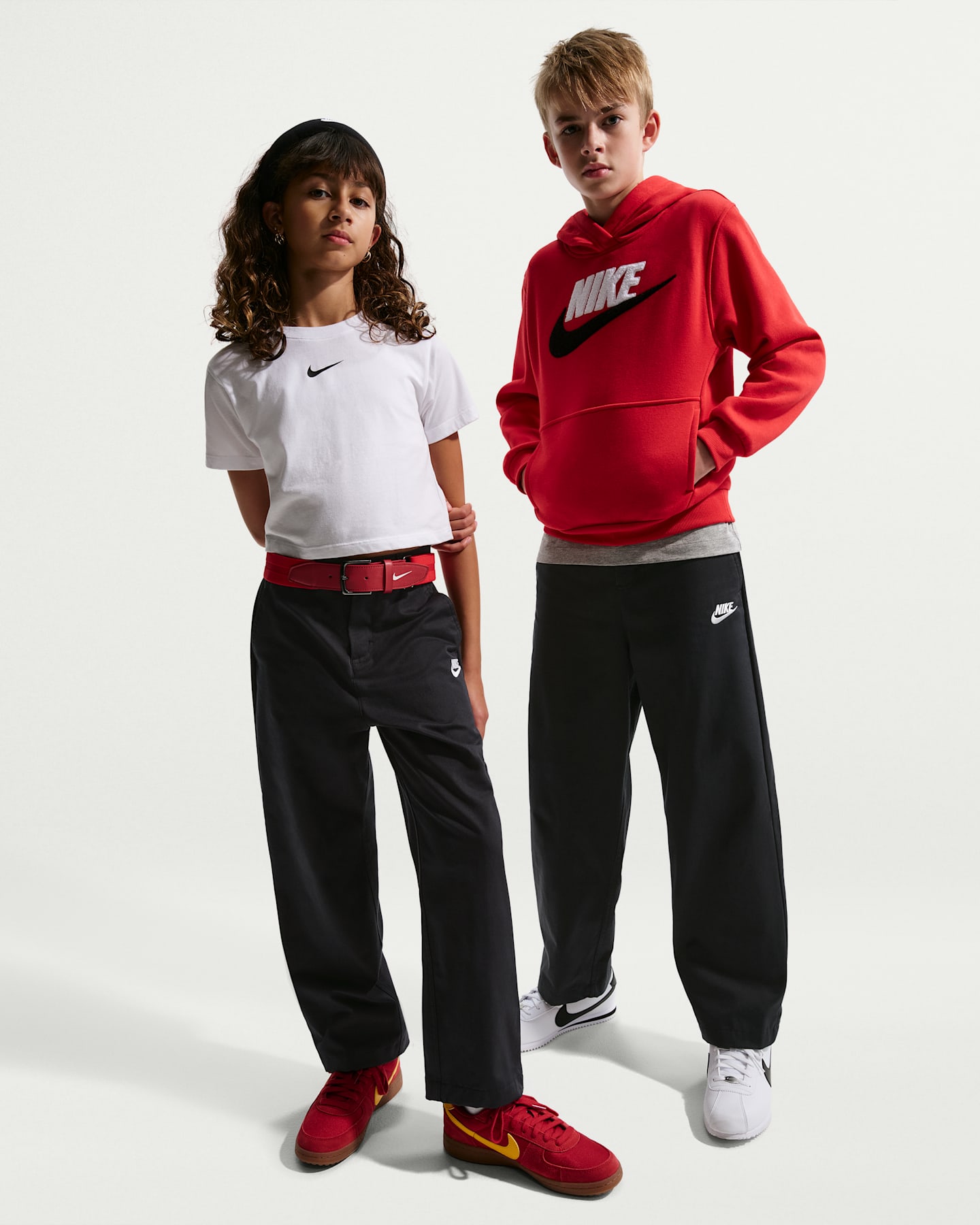 Детские брюки Nike Sportswear Club Big Kids' Woven Everyday Pants — фото 8