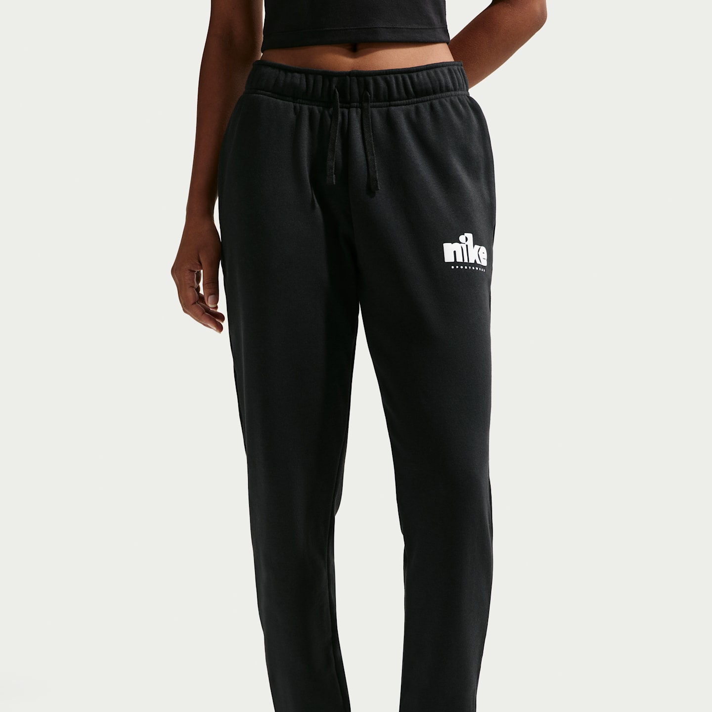 Женские брюки Nike Sportswear Club Fleece Women's Graphic Mid-Rise Pants — фото 2