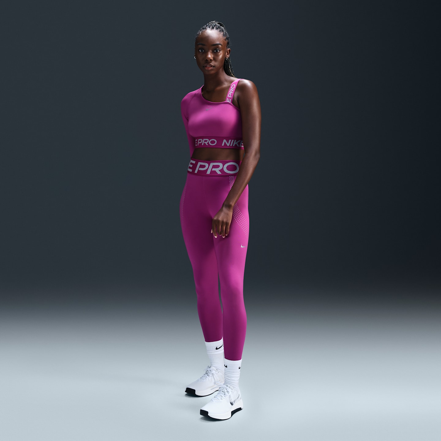 Женские леггинсы Nike Pro Sculpt Women's High-Waisted 7/8 Leggings — фото 1