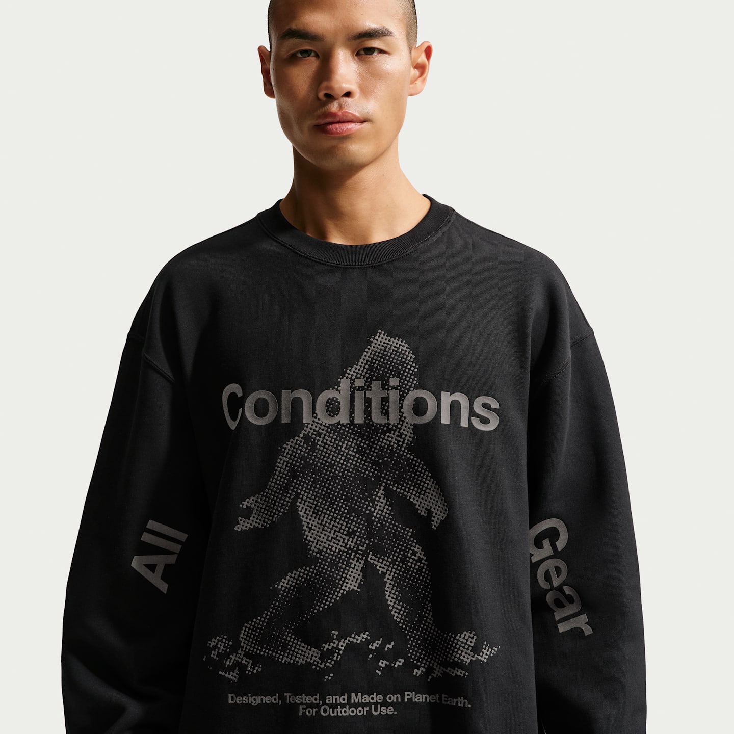 Мужские худи Nike ACG "Tuff Fleece" Men's Therma-FIT Pullover Crew-Neck Sweatshirt — фото 1
