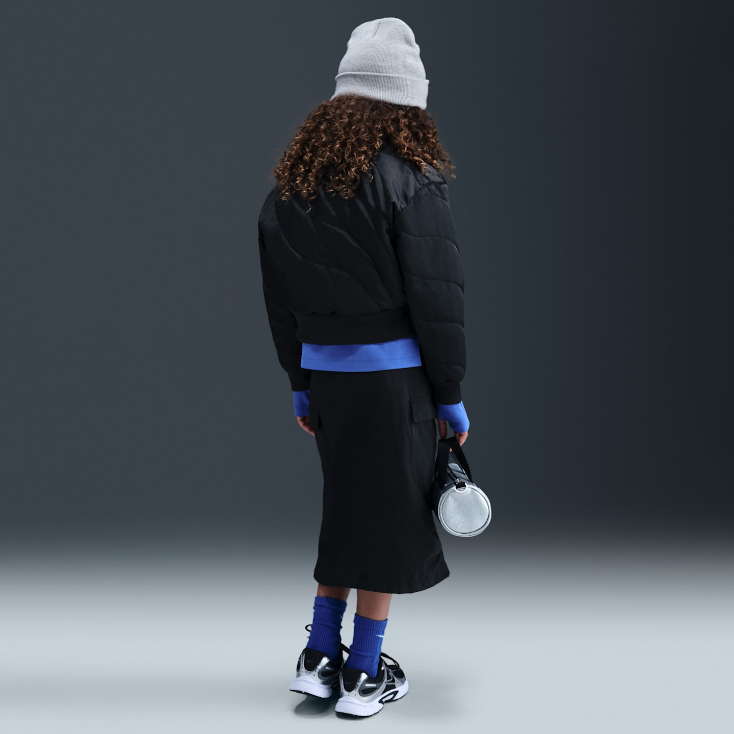 Детские куртки Nike Sportswear Big Kids' (Girls') Jacket — фото 5