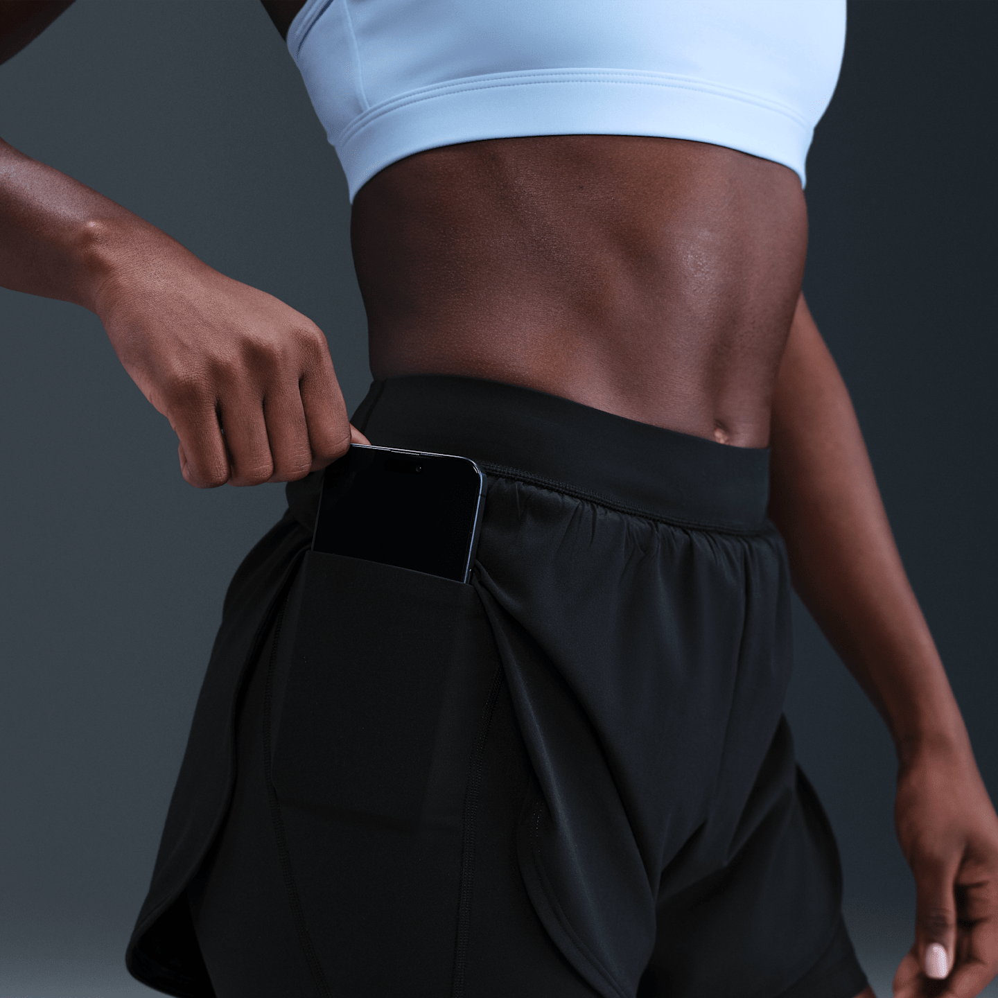Женские шорты Nike Universa Women's 2-in-1 5" Shorts — фото 6