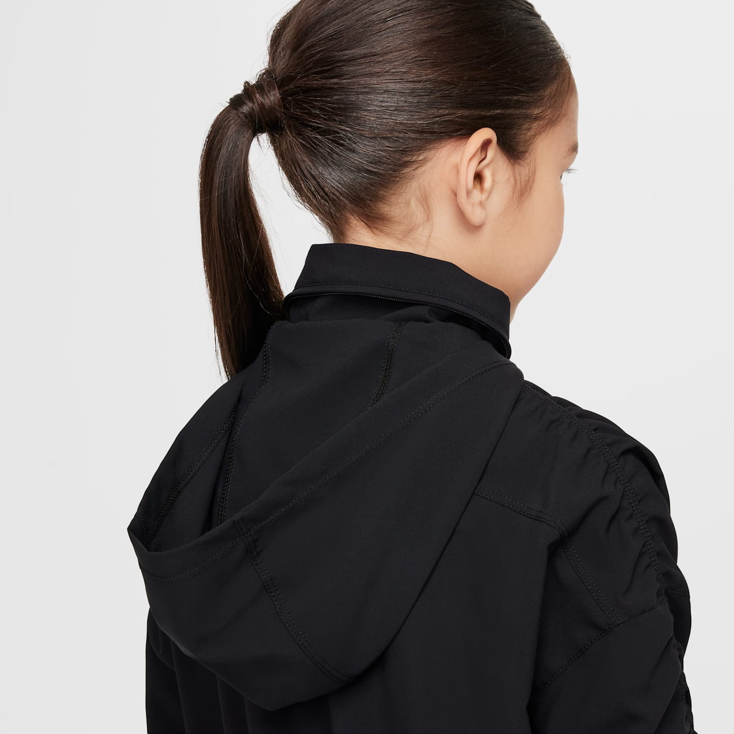 Детские куртки Nike Girls' Dri-FIT Lightweight Jacket — фото 8
