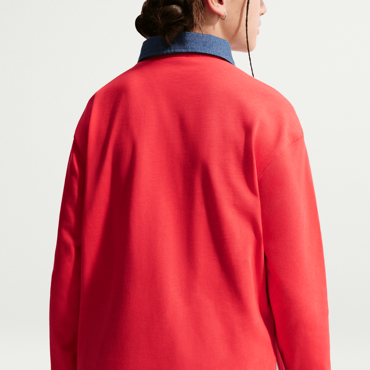 Детские топы Nike Sportswear Collection Big Kids' (Girls') Long-Sleeve Polo Top — фото 2