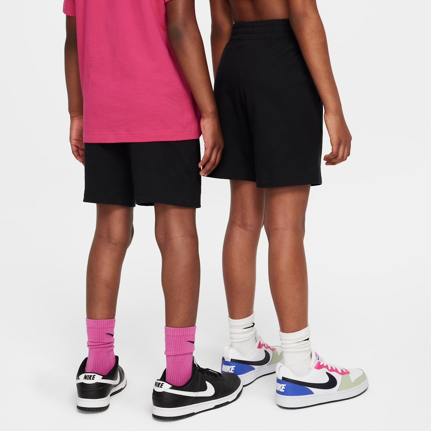 Детские шорты Nike Sportswear Club Big Kids' 6" Knit Shorts — фото 2