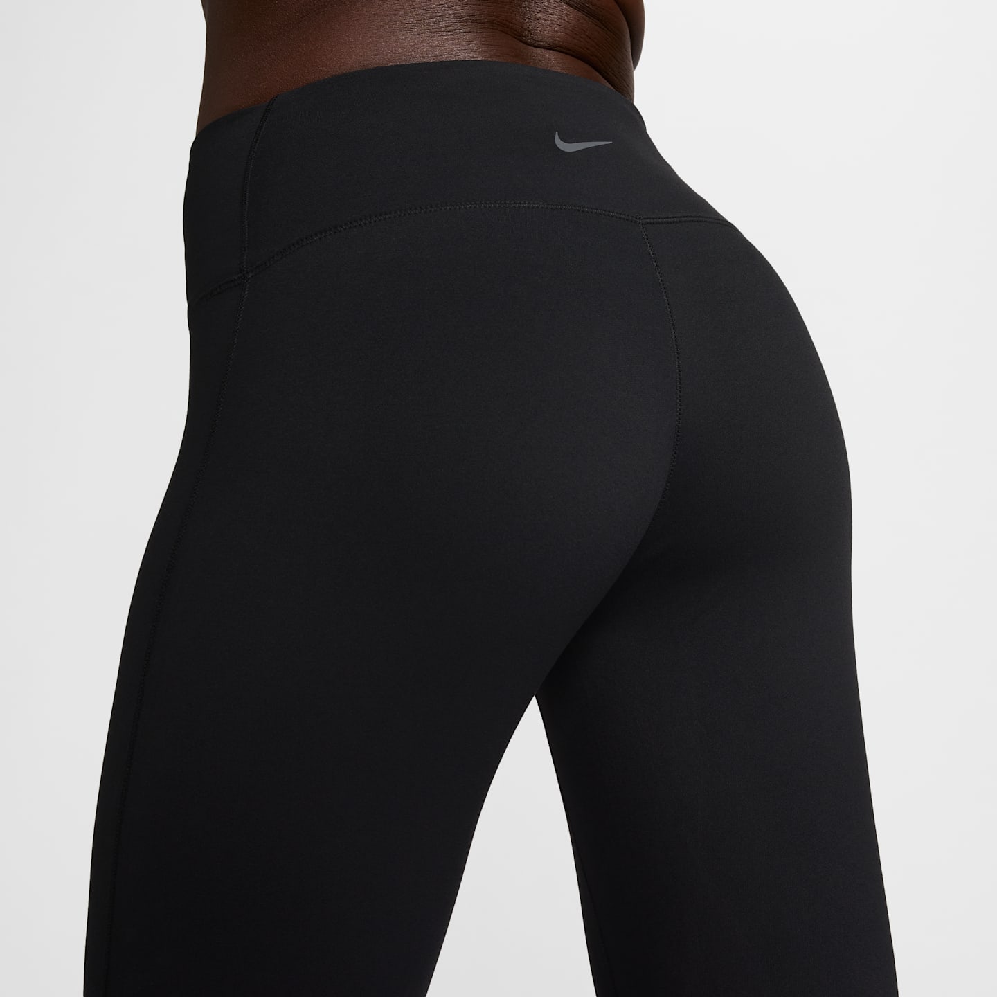 Женские леггинсы Nike One Seamless Front Women's High-Waisted Full-Length Leggings — фото 5