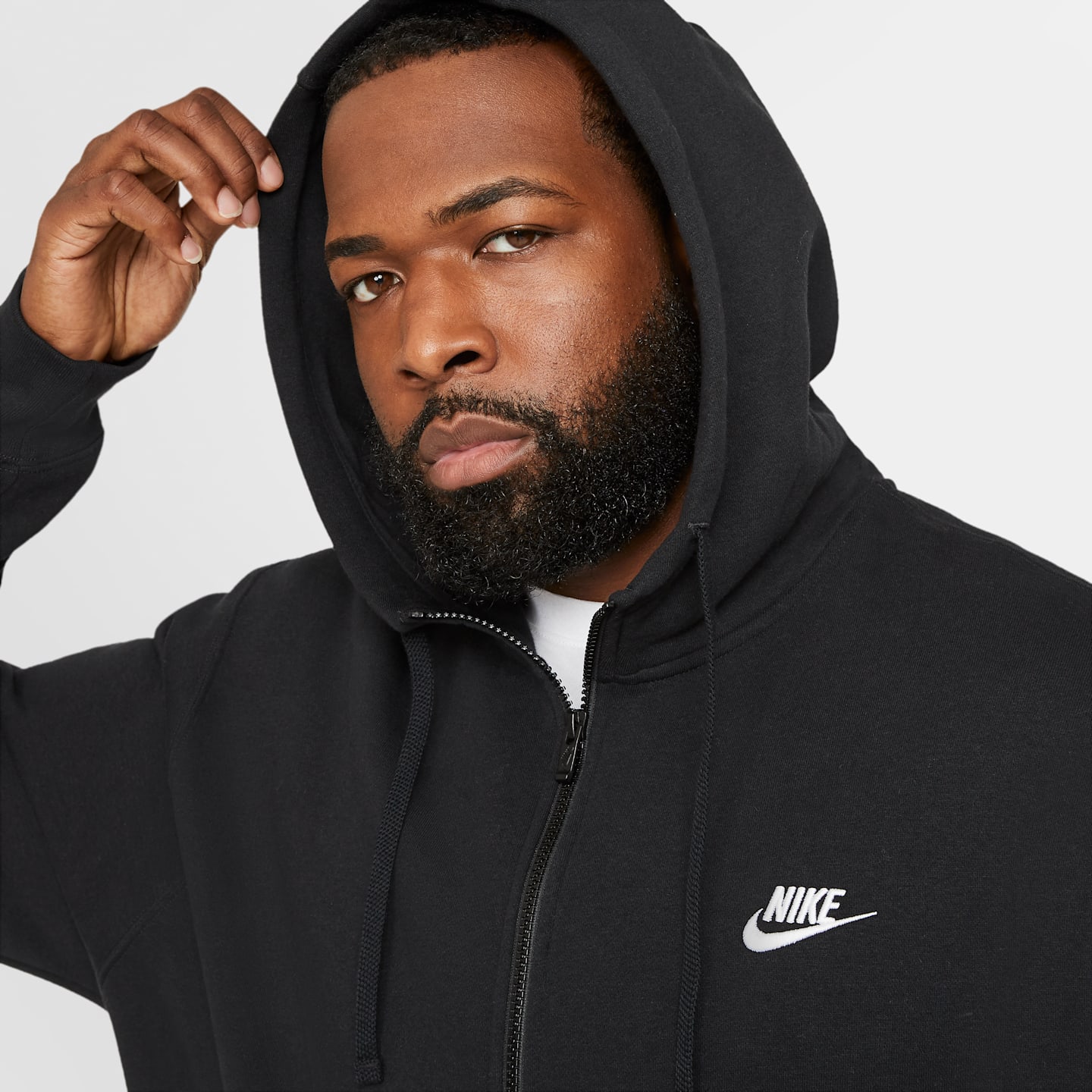 Мужские худи Nike Sportswear Club Fleece Men's Full-Zip — фото 9