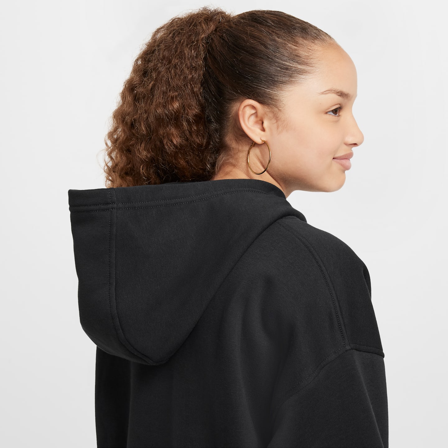 Детские худи Nike Sportswear Club Fleece Big Kids' Oversized Pullover — фото 5