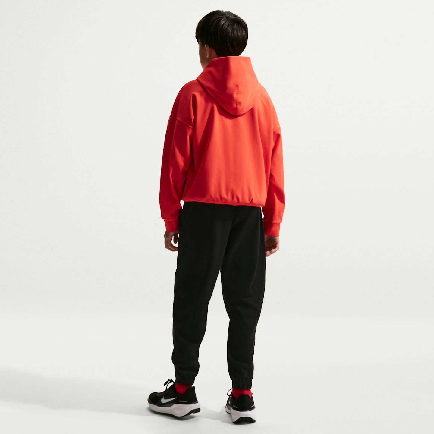 Детские брюки Nike Pro Big Kids' (Boys') Dri-FIT Fleece Pants — фото 5