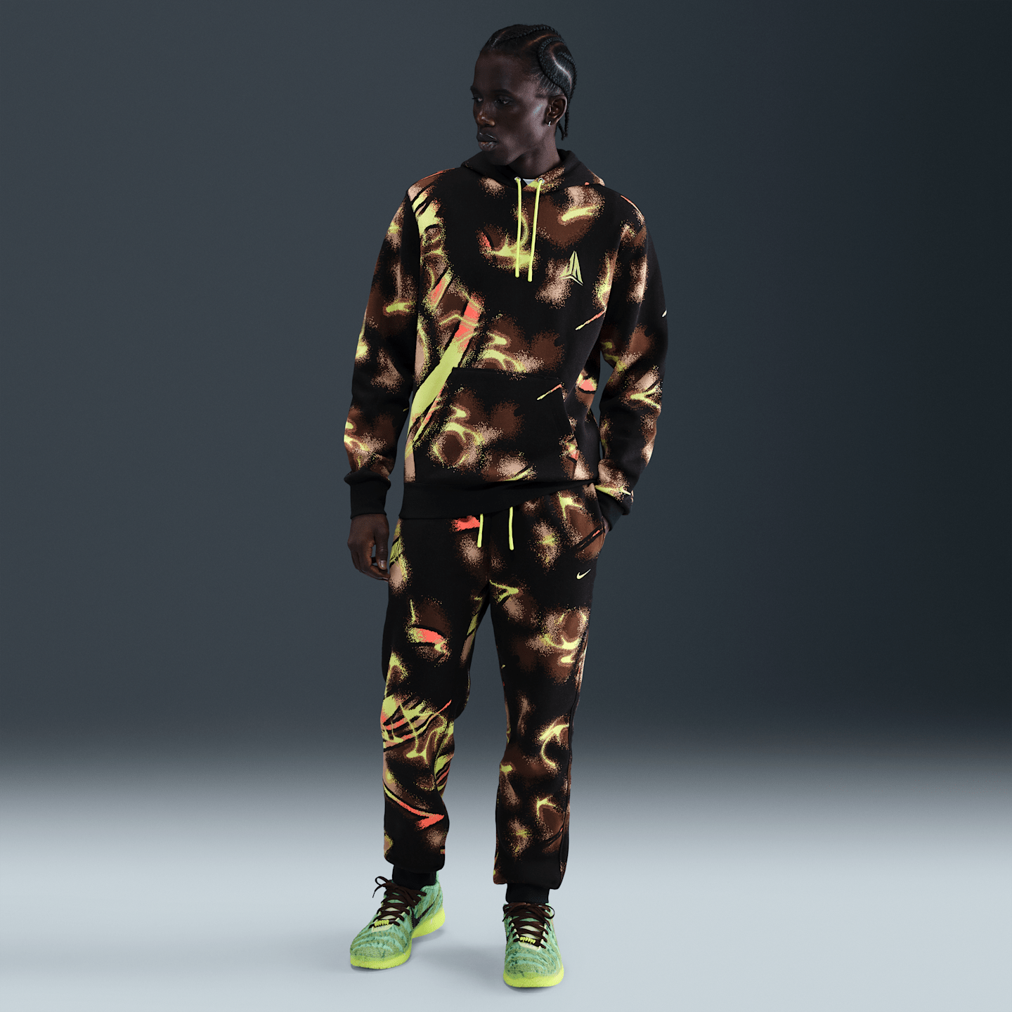 Мужские брюки Nike Ja Men's Club Fleece Basketball Joggers — фото 1
