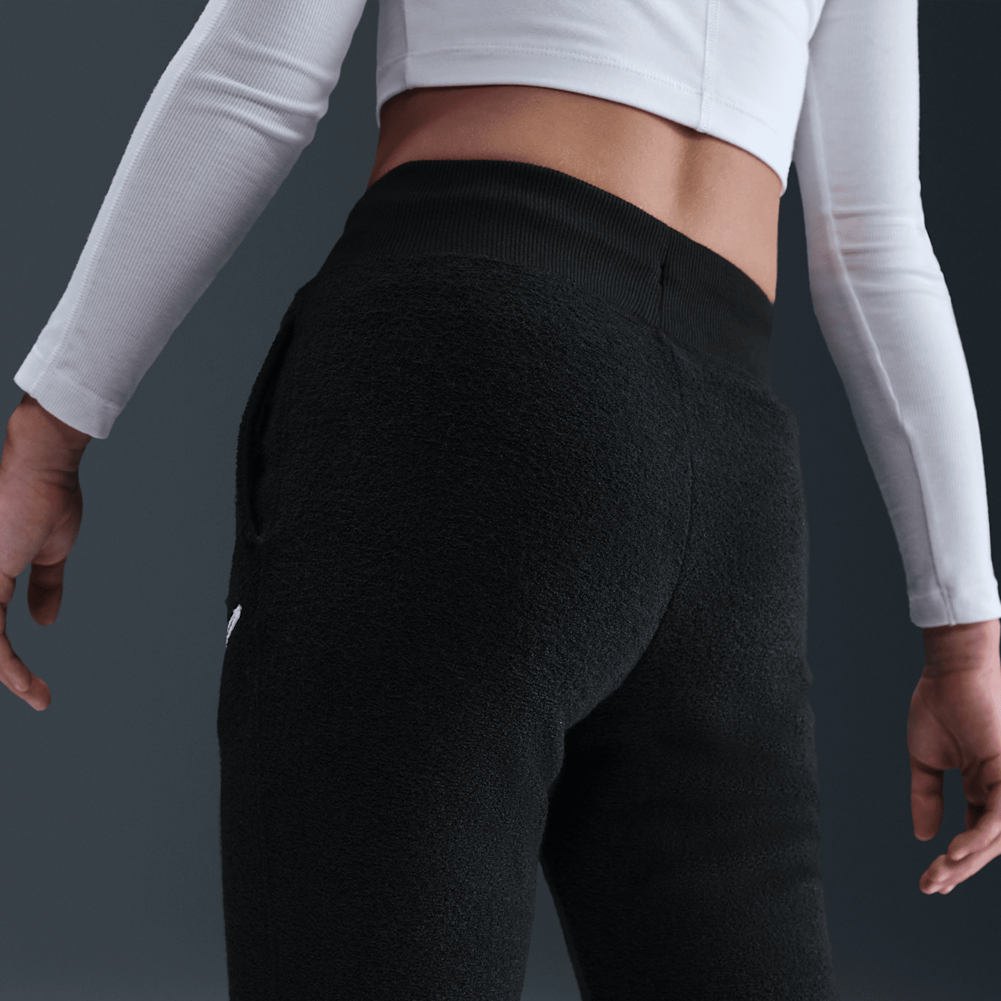 Детские брюки Nike Sportswear Big Kids' (Girls') Fleece Pants — фото 3