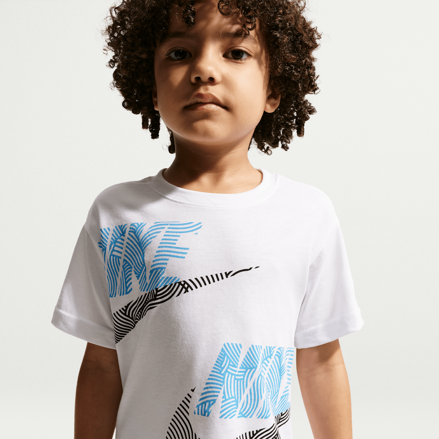 Детские кроссовки Nike Sportswear In The Zone Little Kids' Relaxed Jersey 2-Piece Set — фото 2