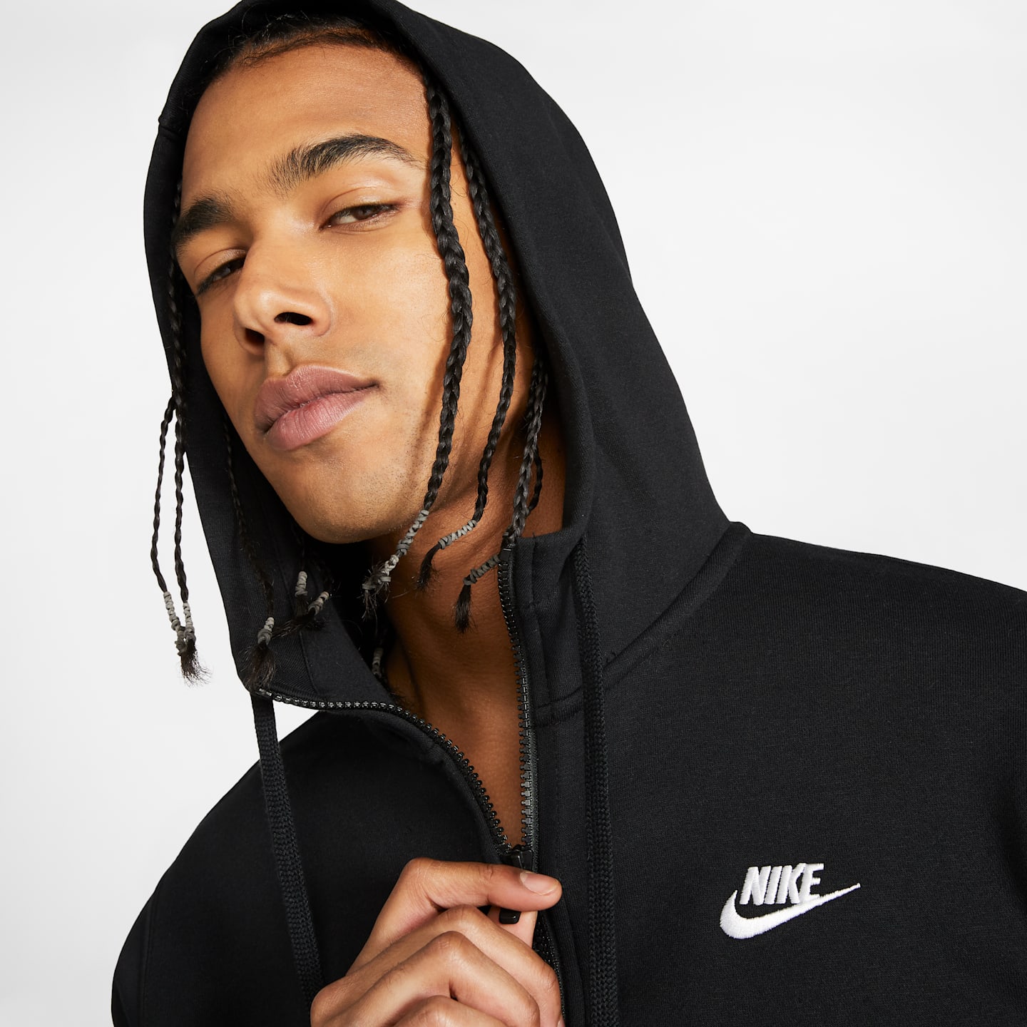 Мужские худи Nike Sportswear Club Fleece Men's Full-Zip — фото 3