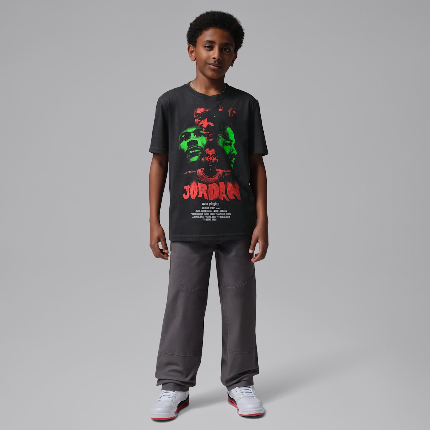 Детские футболки Jordan Big Kids' Movie Poster Graphic T-Shirt — фото 6