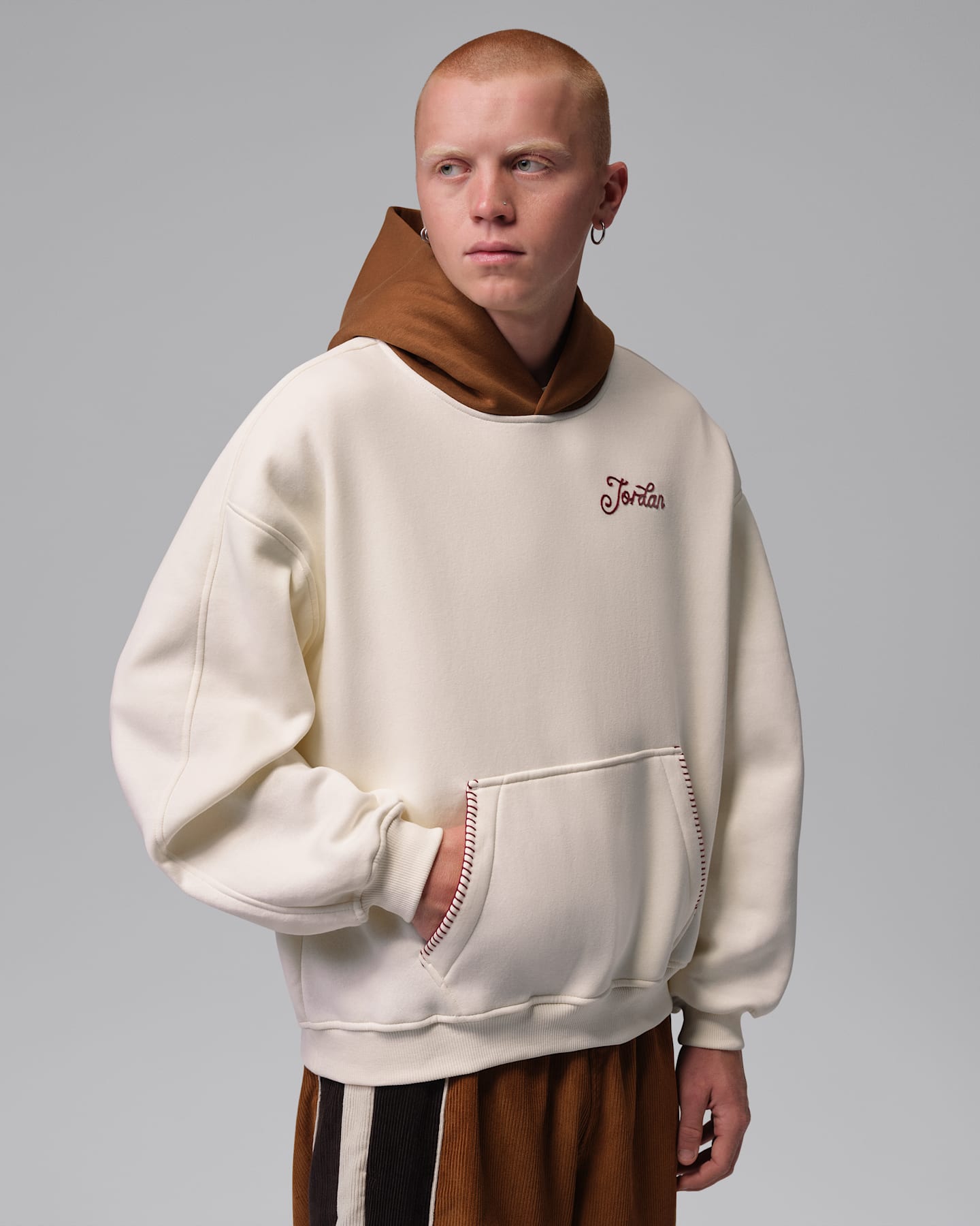 Мужские худи Jordan Brooklyn Fleece Men's Oversized Pullover — фото 9