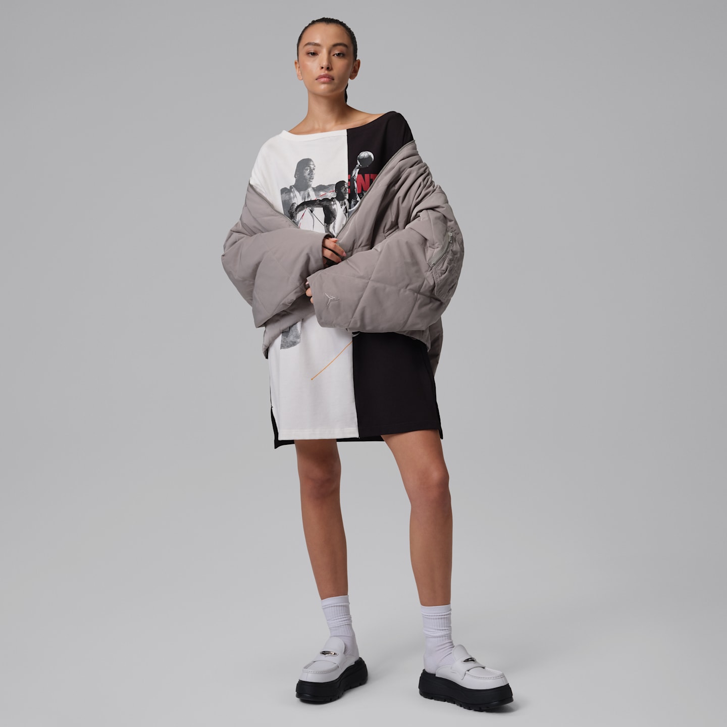 Женские куртки Jordan Flight Women's Quilted Renegade Jacket — фото 7