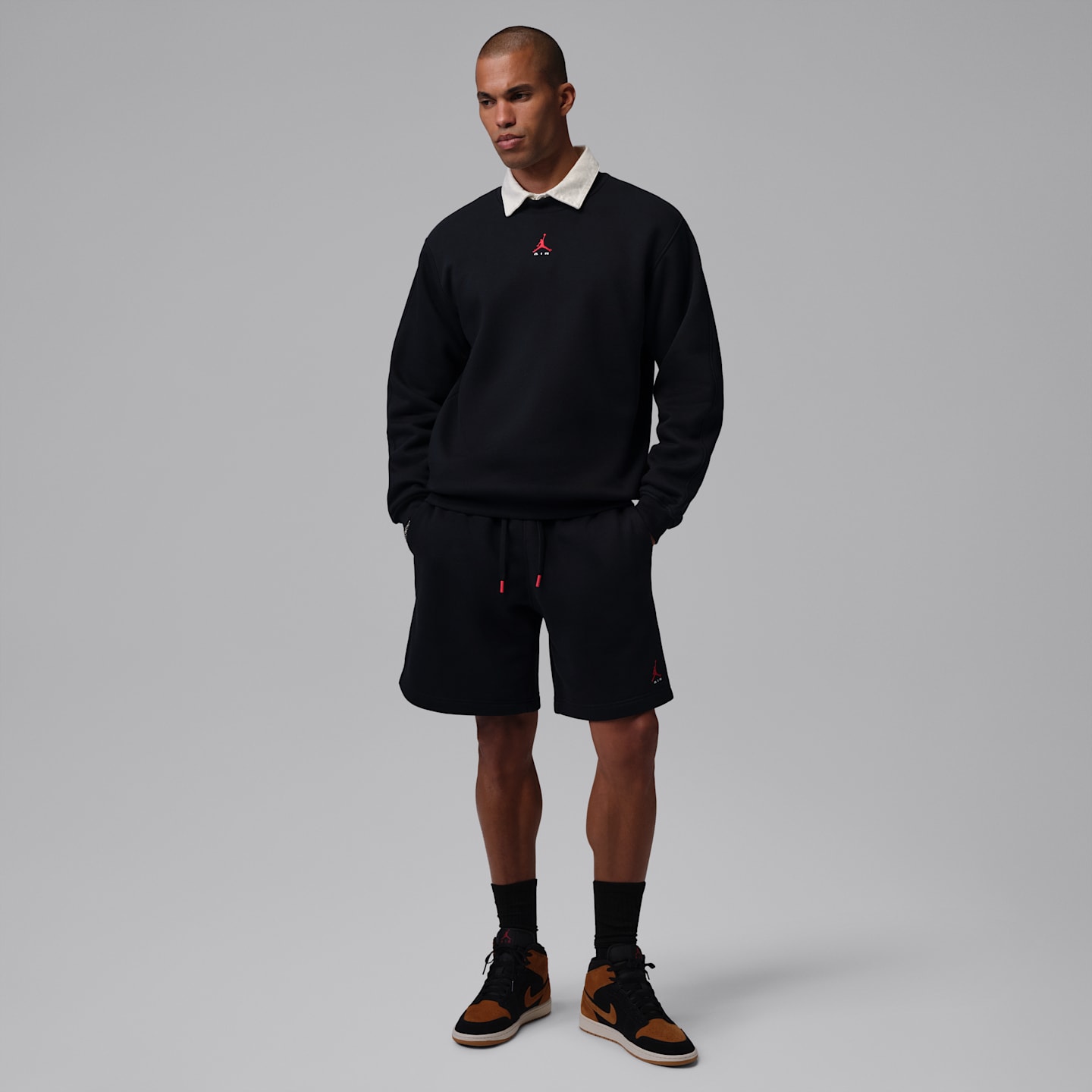 Мужские худи Jordan Brooklyn Men's Crew-Neck Sweatshirt — фото 6