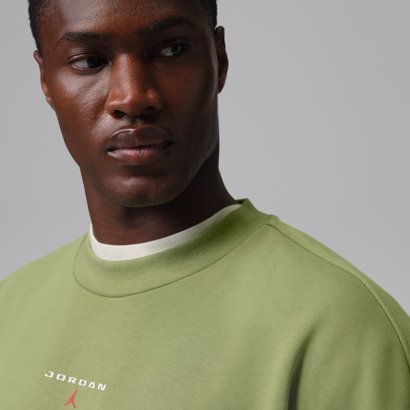 Мужские худи Jordan Flight Fleece Men's Crew-Neck Sweatshirt — фото 3