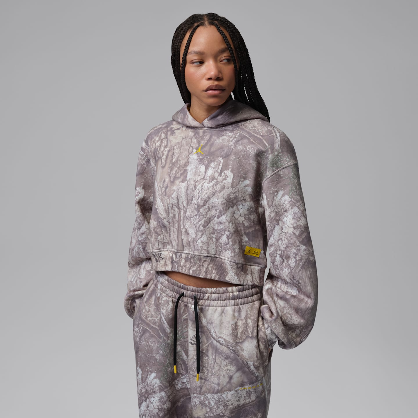 Женские худи Jordan Brooklyn Women's Realtree Cropped Pullover — фото 1