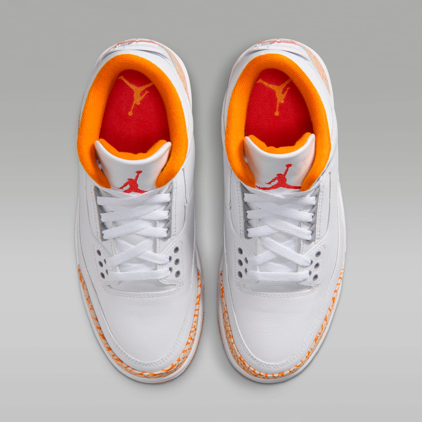 Женские кроссовки Jordan Air Jordan 3 Retro "White and Orange Peel" Women's Shoes — фото 4