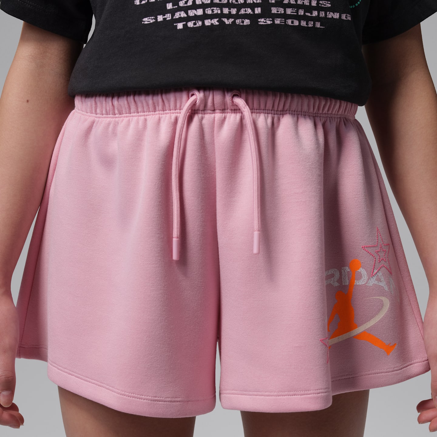 Детские шорты Jordan Big Kids' Brooklyn Festival Shorts — фото 2