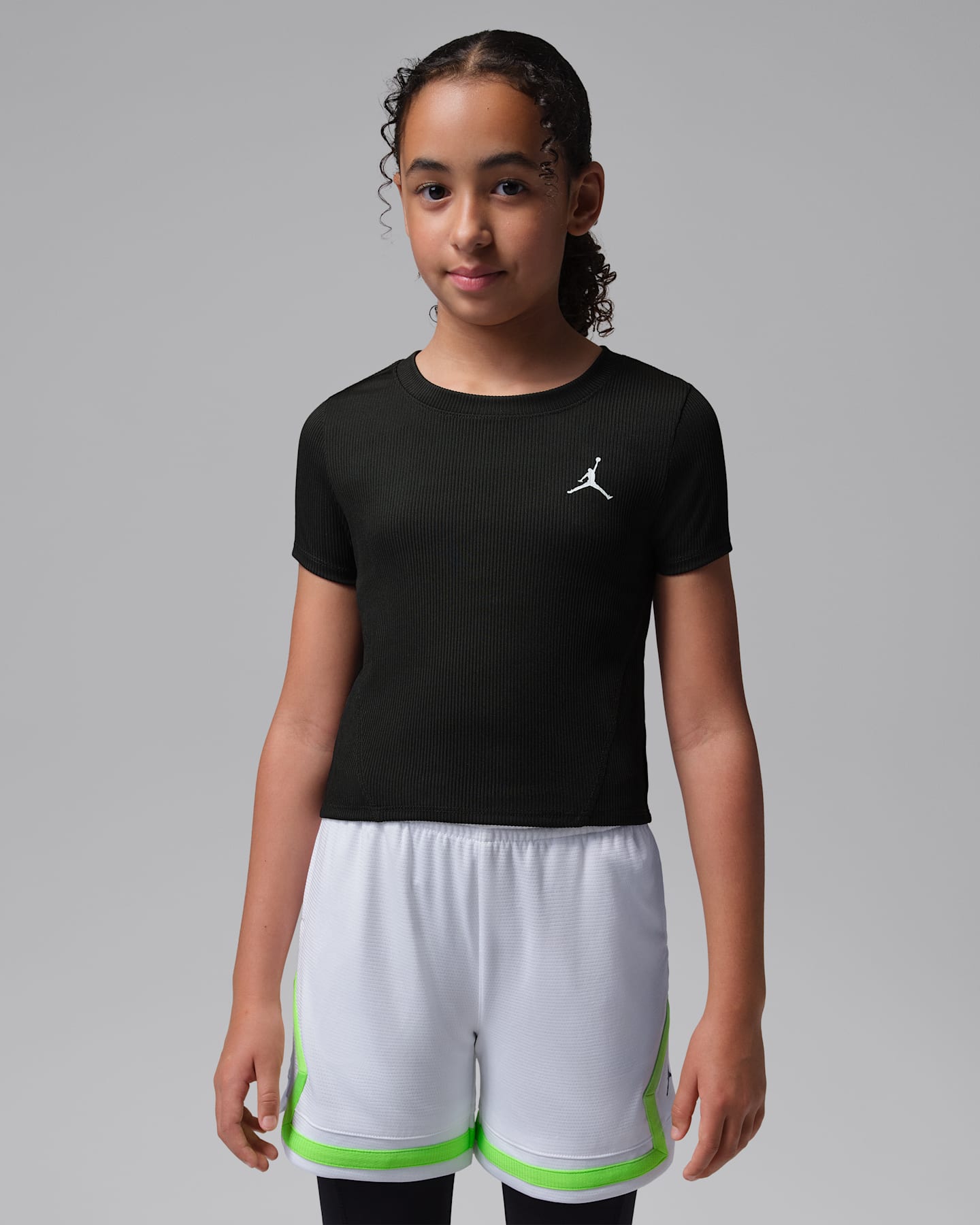 Детские кроссовки Jordan Jumpman Sport Big Kids' Ribbed Top — фото 6