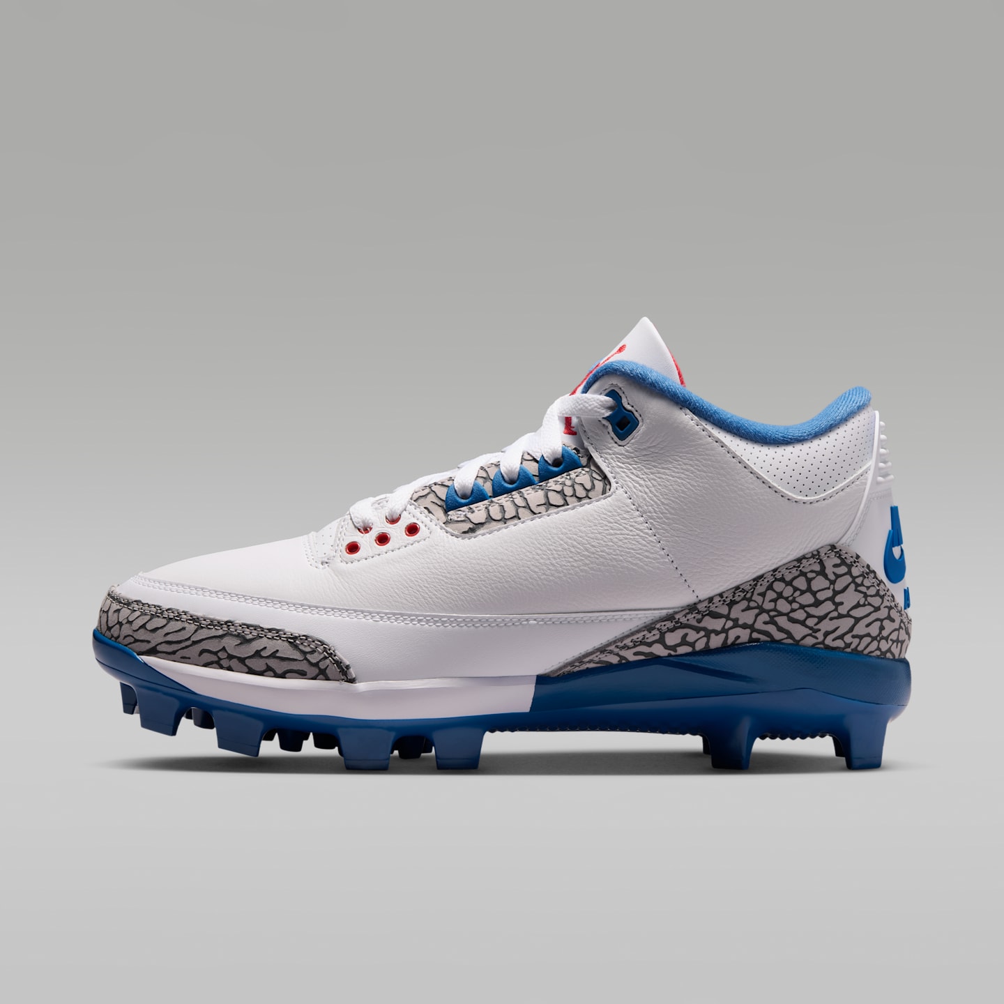 Мужские бутсы Jordan 3 Retro MCS "True Blue" Men's Baseball Cleats — фото 1