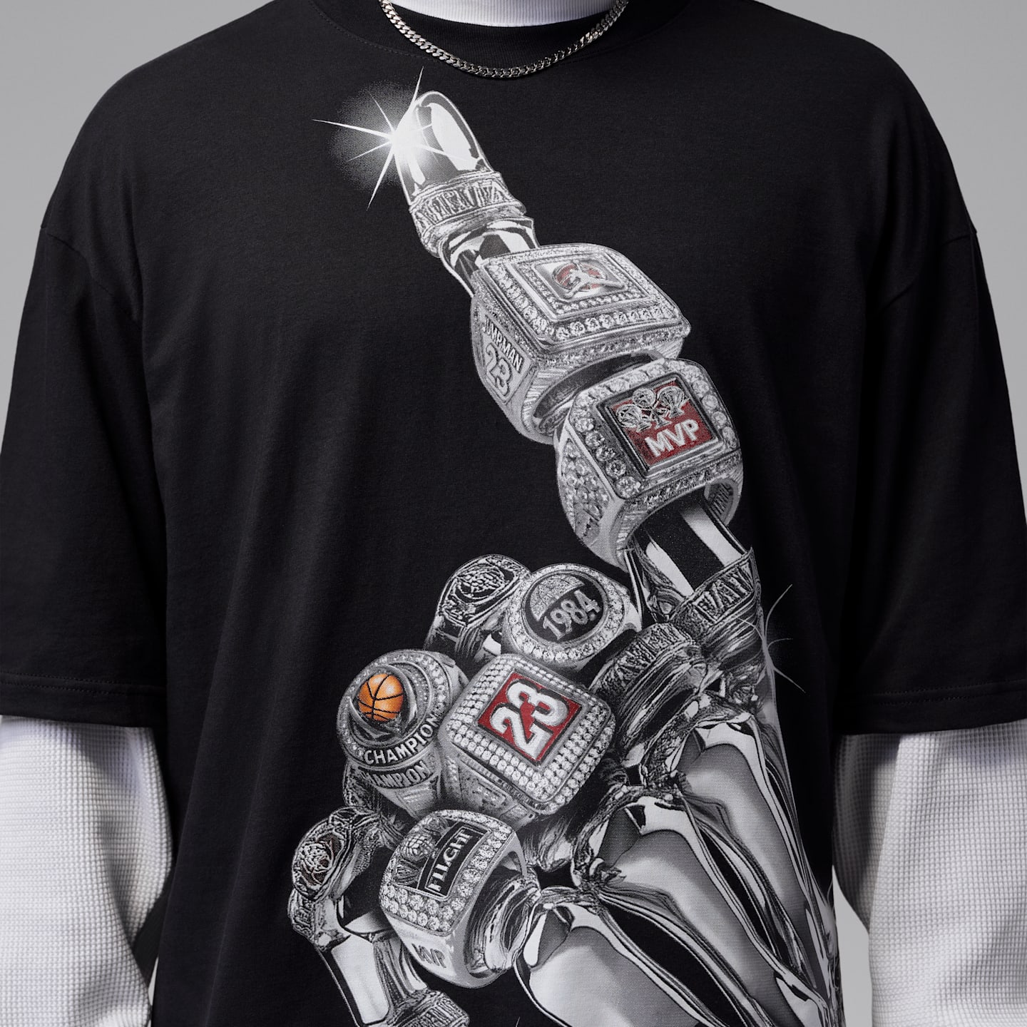 Мужские футболки Jordan Men's Oversized T-Shirt — фото 4