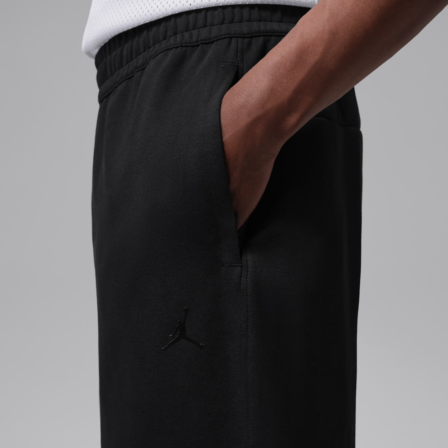 Мужские брюки Jordan Sport Hoop Fleece Men's Dri-FIT Pants — фото 4