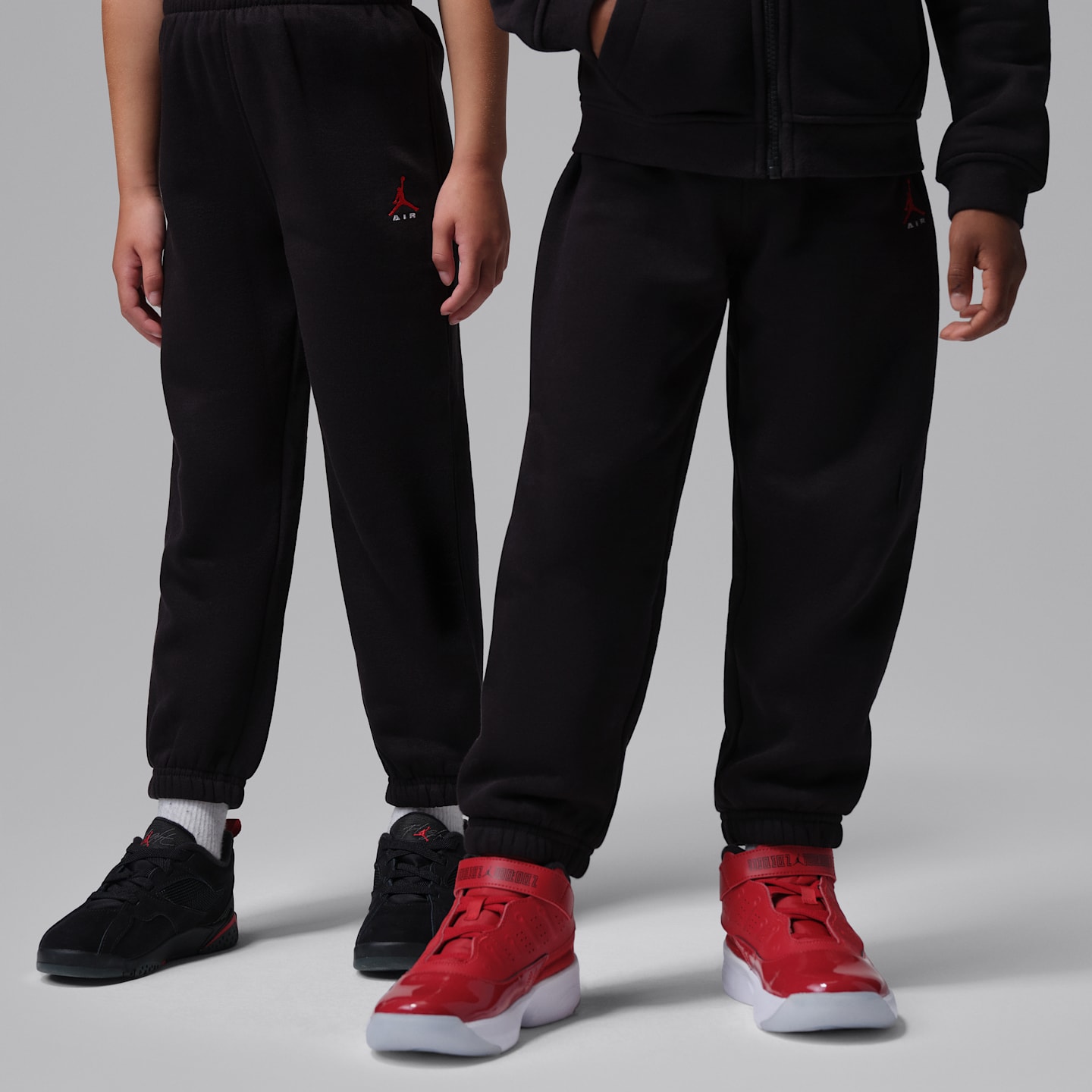 Детские худи Jordan Brooklyn Fleece Little Kids' 2-Piece Full-Zip Set — фото 9