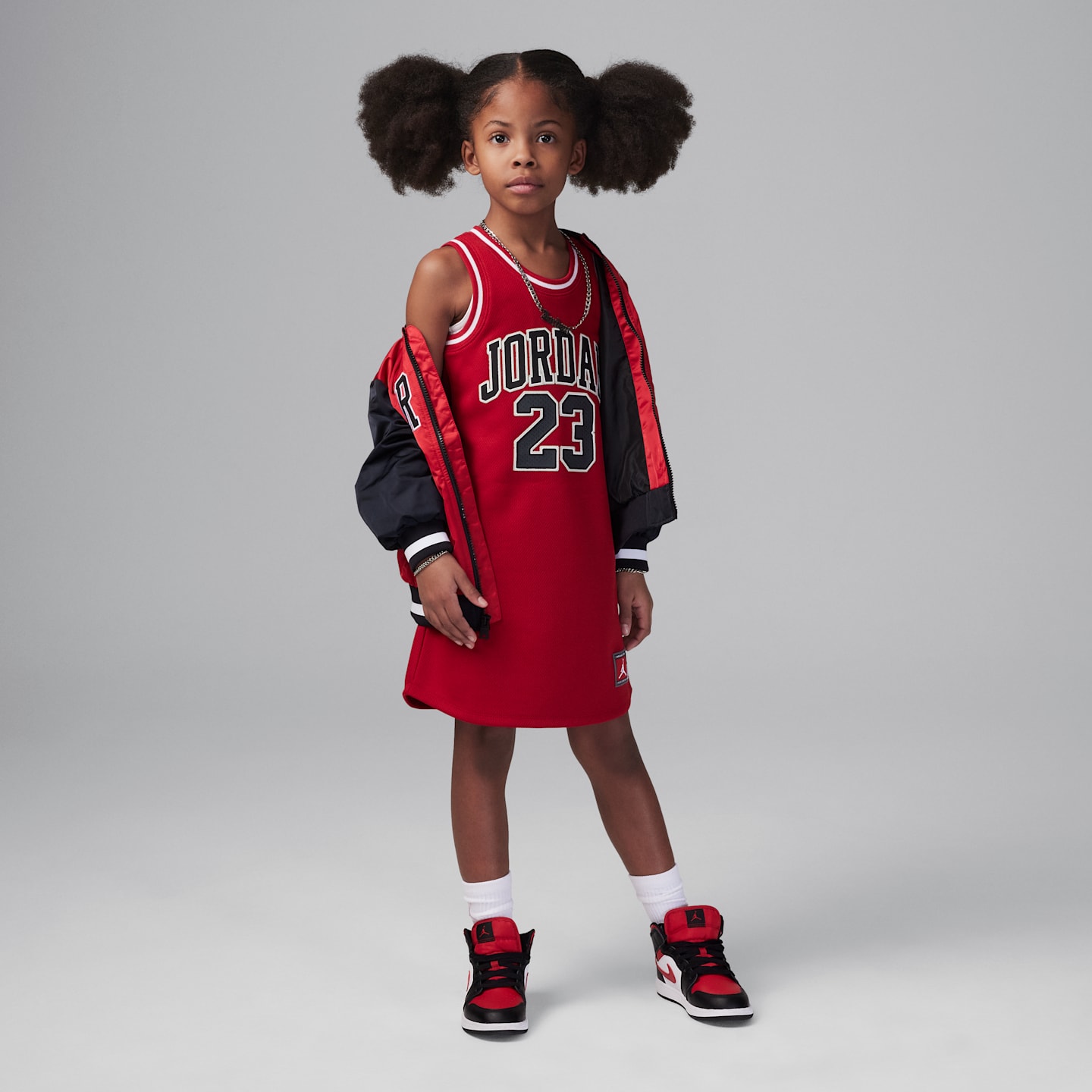 Детские платья Jordan Little Kids' 23 Jersey Dress — фото 5