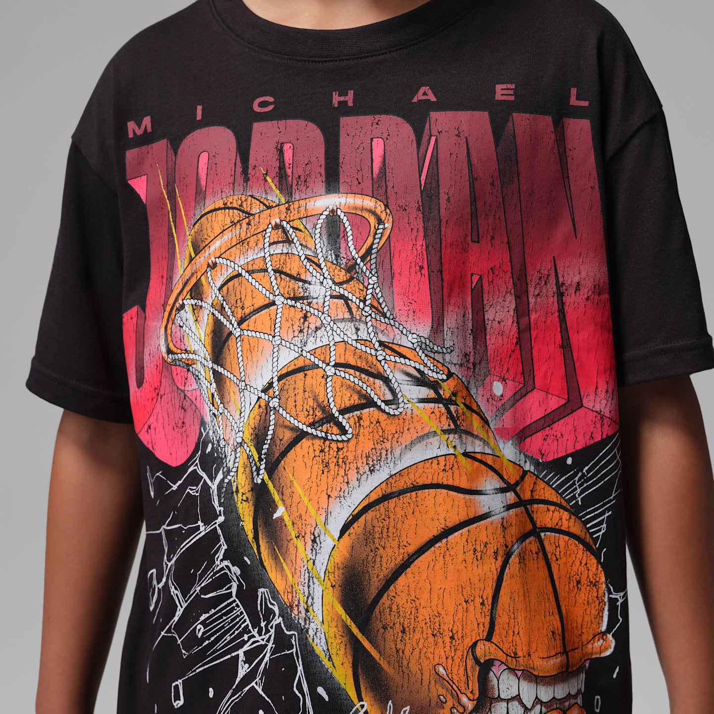 Детские футболки Jordan Big Kids' Monster Ball T-Shirt — фото 4