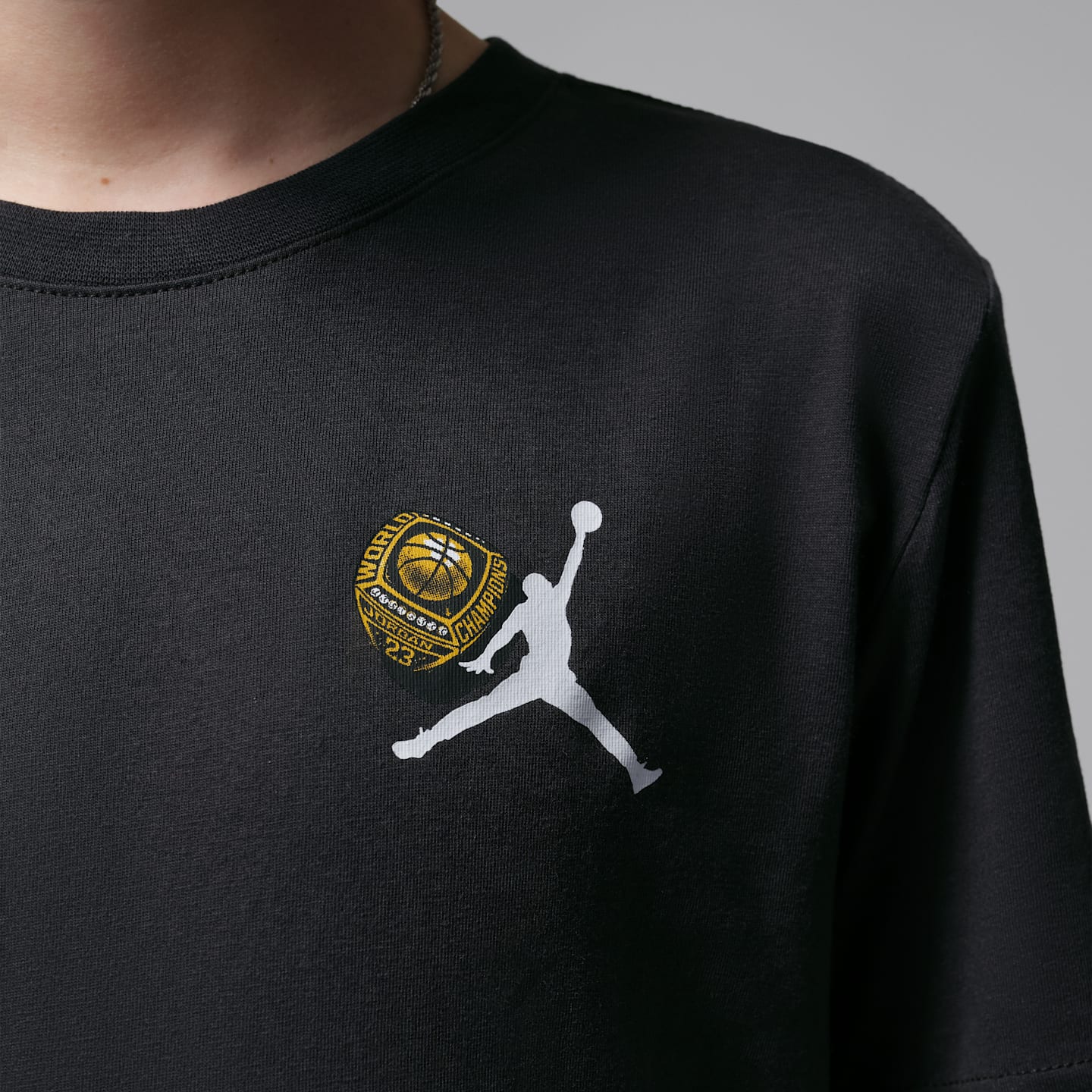 Детские футболки Jordan Big Kids' Mike's Gear T-Shirt — фото 4
