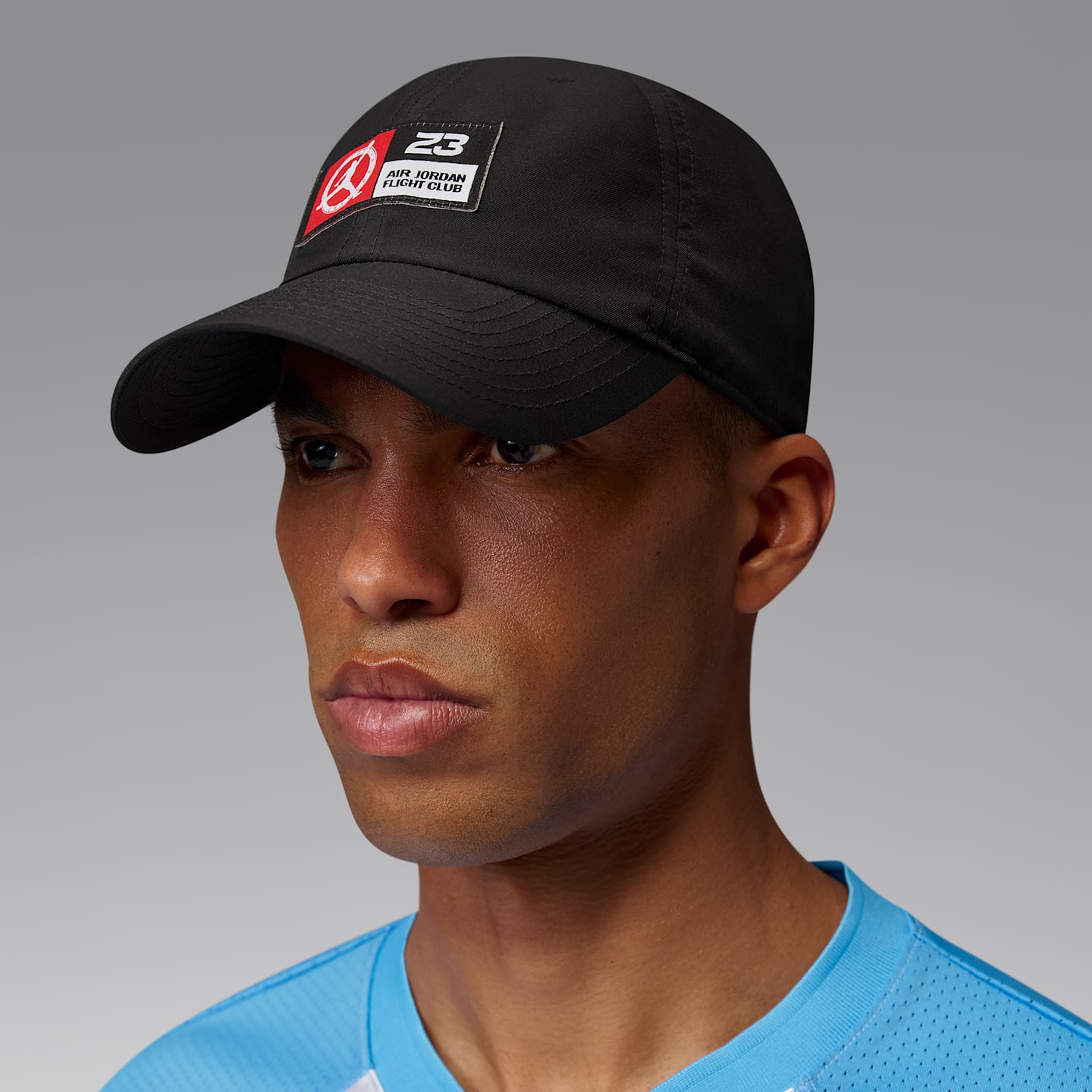Мужские головные уборы Jordan Flight Club Unstructured Flat Bill Hat — фото 1