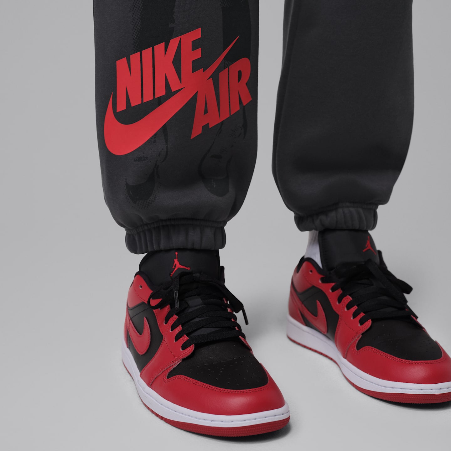 Мужские брюки Jordan Brooklyn Fleece Men's Cuffed Pants — фото 5