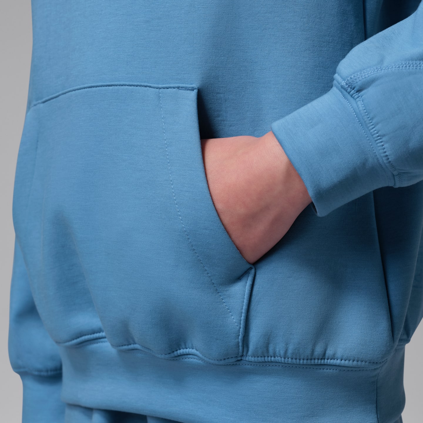 Детские худи Jordan Sport Big Kids' Therma-FIT Pullover — фото 5