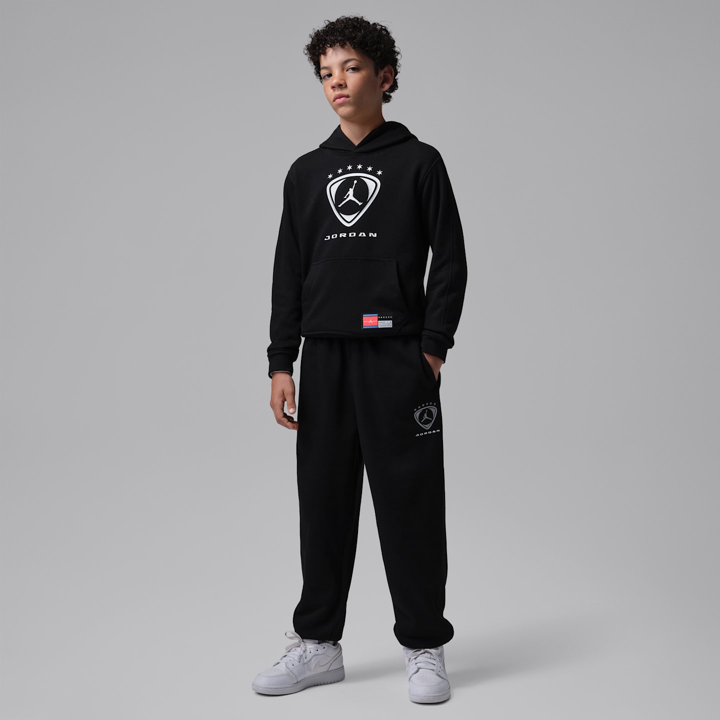 Детские брюки Jordan Big Kids' Football Club Joggers — фото 7