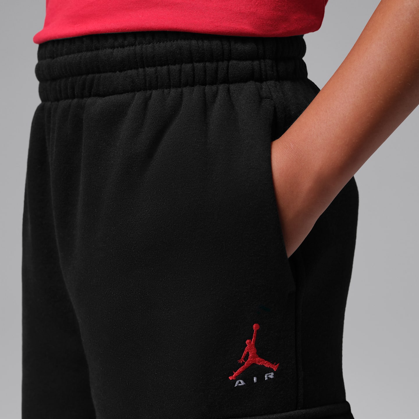 Детские брюки Jordan Brooklyn Fleece Big Kids' Cargo Pants — фото 4
