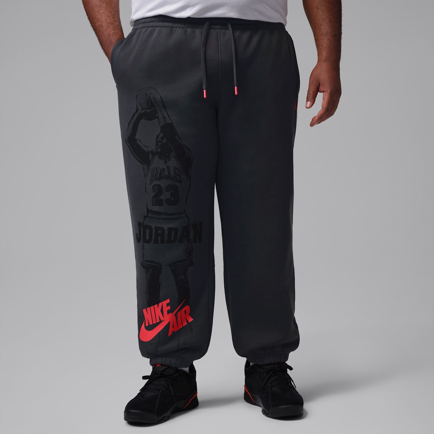 Мужские брюки Jordan Brooklyn Fleece Men's Cuffed Pants — фото 7
