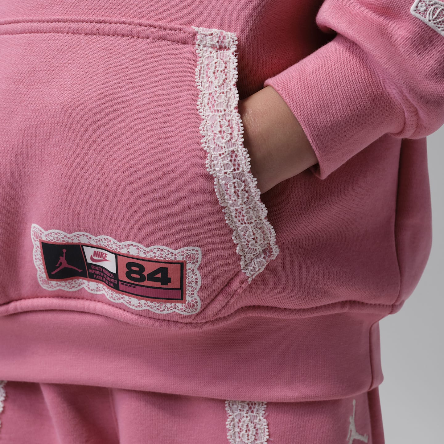 Детские худи Jordan Little Kids' Pullover — фото 7